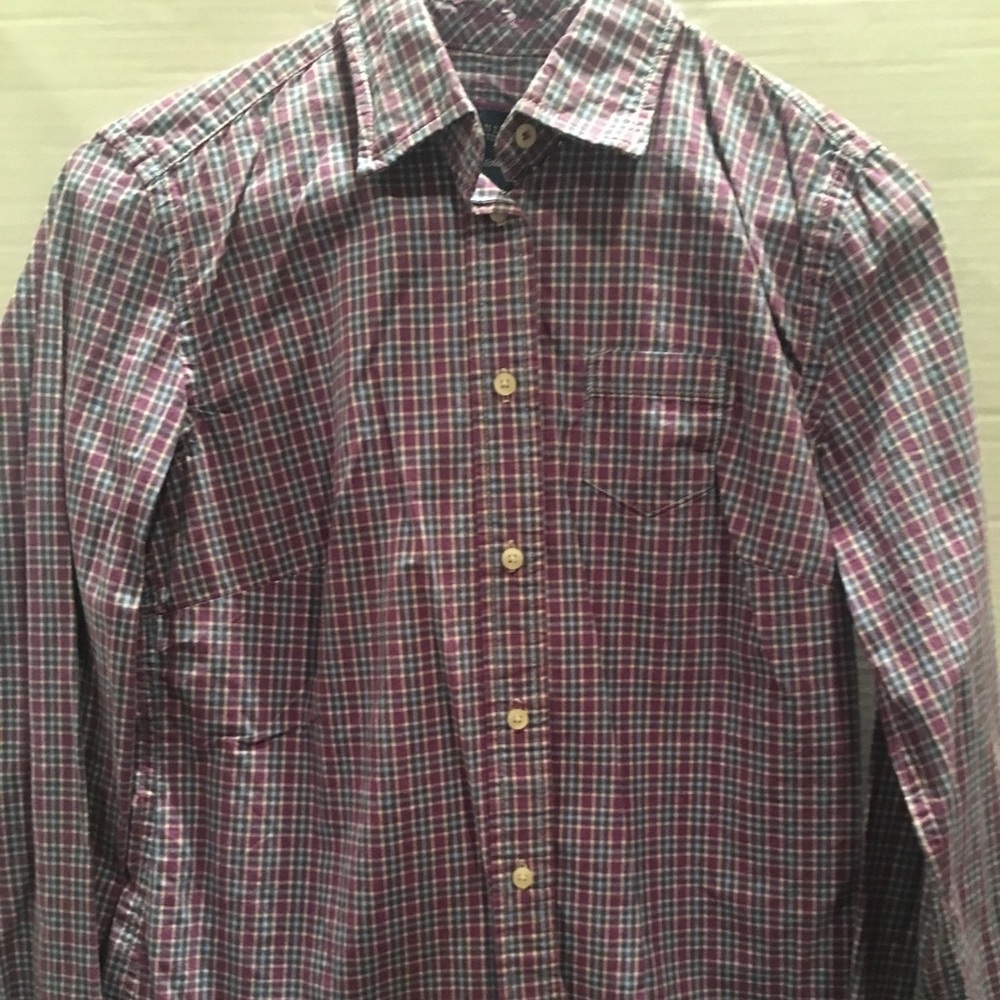 American Eagle plaid favorite shirt size 4